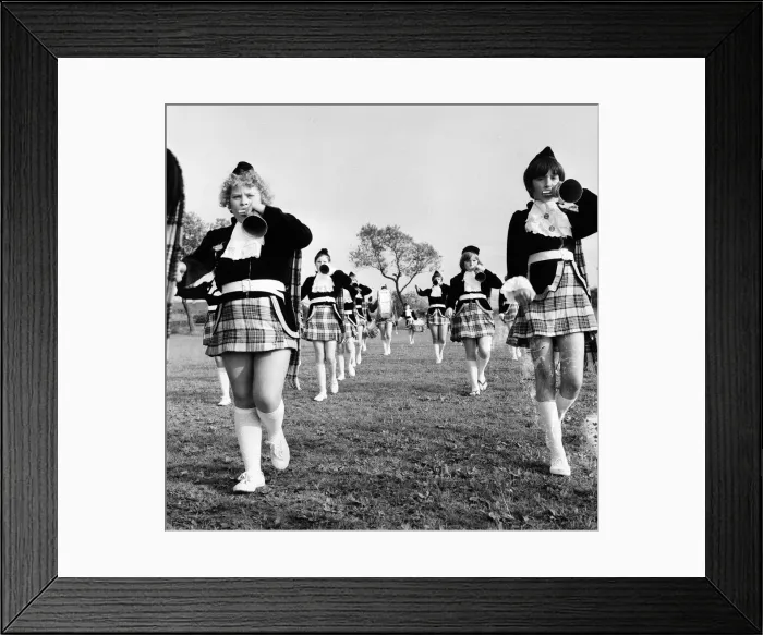 Framed Print : Burnside Highlanders Juvenile Jazz Band, Newcastle, 30th July 1971 Framed Print : Burnside Highlanders Juvenile Jazz Band, Newcastle, 30th July 1971