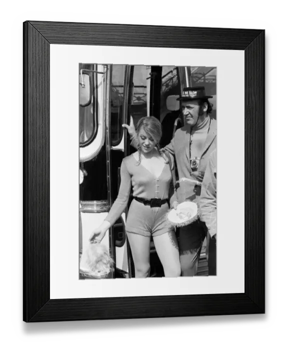 Framed Print : The Carry On film team are making a new epic down at Brighton - called Framed Print : The Carry On film team are making a new epic down at Brighton - called