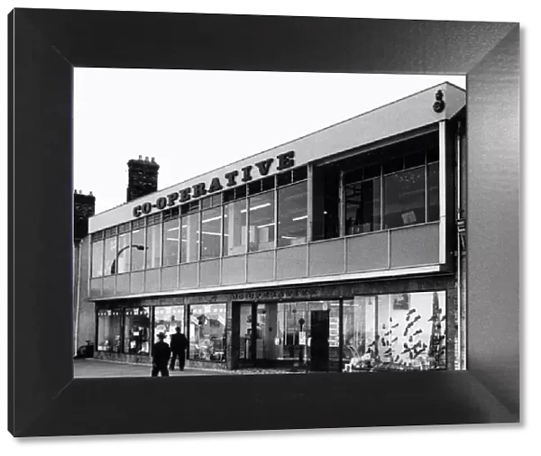 The Co-Operative department store on Cardiff Road, Caerphilly. 1st December 1964