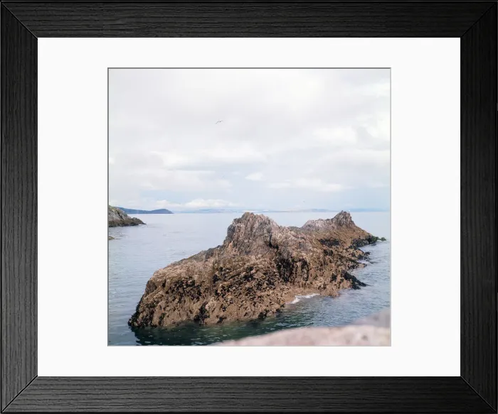 Framed Print : Rocks outside Mevagissey Harbour, Cornwall. 1973 Framed Print : Rocks outside Mevagissey Harbour, Cornwall. 1973