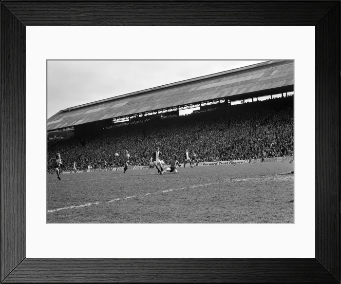 Framed Print : Birmingham City 4 - 1 Luton Town First Division match held at St Andrew s