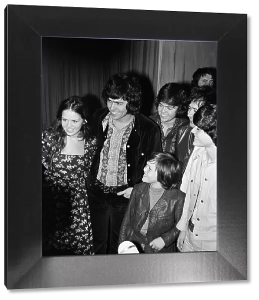 The Osmonds at the Albany Hotel, Birmingham. 7th November 1972