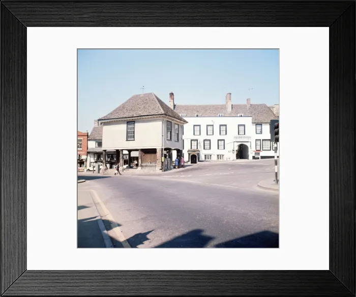 Framed Print : The Crown Hotel in Faringdon, Berkshire. 1973 Framed Print : The Crown Hotel in Faringdon, Berkshire. 1973