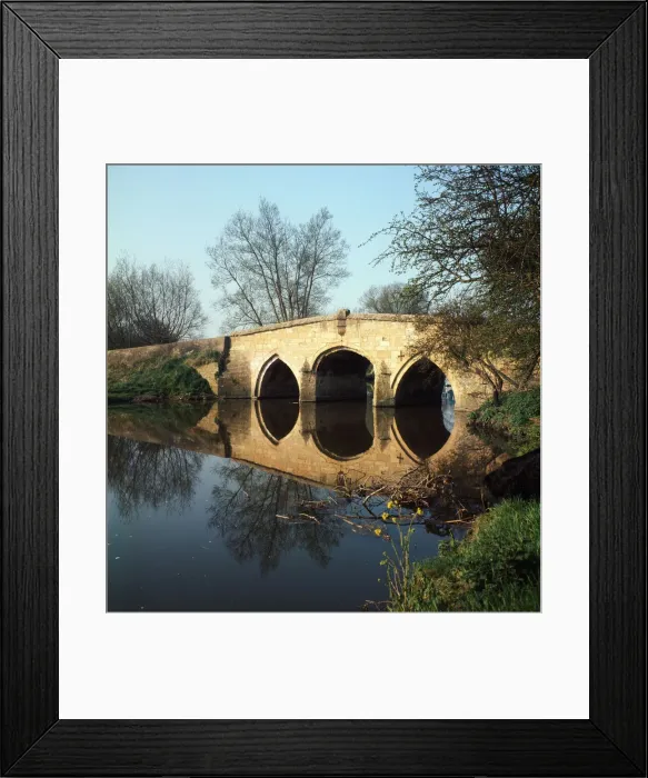 Framed Print : Radcot Bridge, Berkshire. 1973 Framed Print : Radcot Bridge, Berkshire. 1973