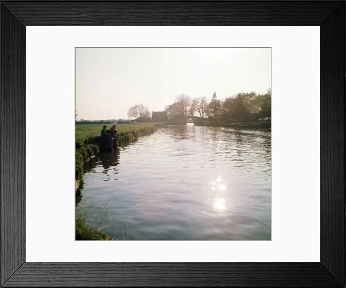 Framed Print : The River Thames at Radcot, Berkshire. 1973 Framed Print : The River Thames at Radcot, Berkshire. 1973