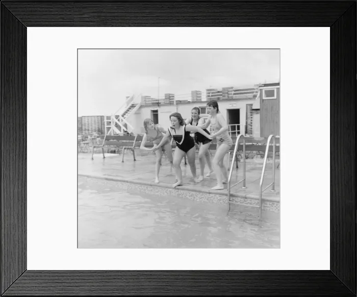 Framed Print : Solway Lido Holiday Centre, Silloth On Solway, Wigton, Cumbria, England, 30th May 1971 Framed Print : Solway Lido Holiday Centre, Silloth On Solway, Wigton, Cumbria, England, 30th May 1971