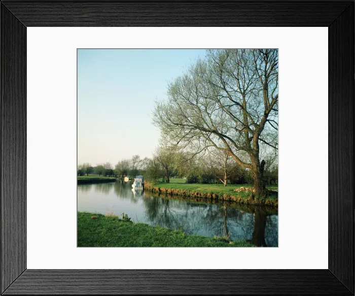 Framed Print : The River Thames at Radcot, Berkshire. 1973 Framed Print : The River Thames at Radcot, Berkshire. 1973