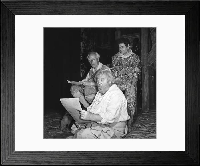 Framed Print : Rehearsals for A Midsummer Nights Dream at the Shakespeare Memorial Framed Print : Rehearsals for A Midsummer Nights Dream at the Shakespeare Memorial