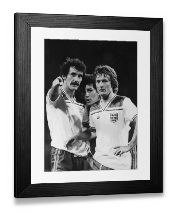 Framed Print : England 4-0 Norway, World Cup Qualifier, Wembley Stadium, Wednesday 10th September 1980