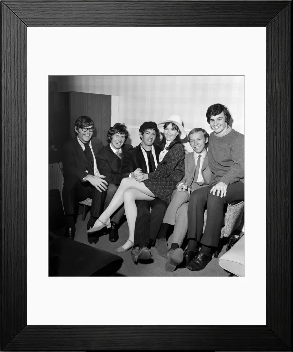 Framed Print : Paul Atkinson, lead guitarist of English pop group The Zombies Framed Print : Paul Atkinson, lead guitarist of English pop group The Zombies