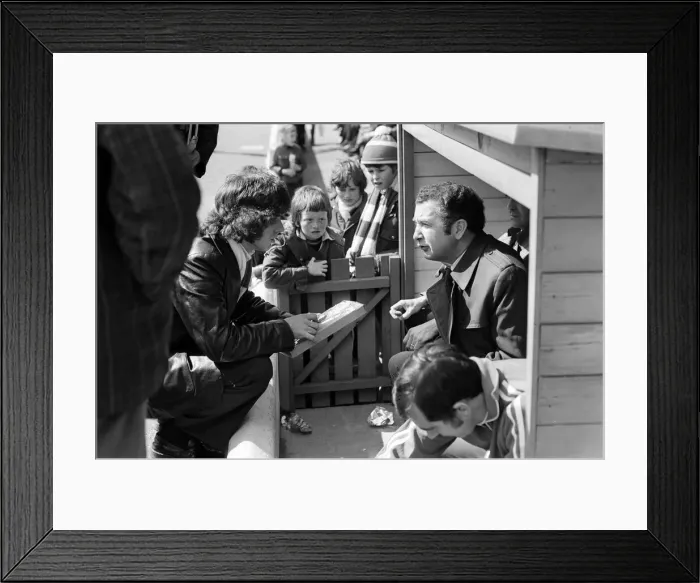 Framed Print : Birmingham City 4 - 1 Luton Town First Division match held at St Andrew s Framed Print : Birmingham City 4 - 1 Luton Town First Division match held at St Andrew s