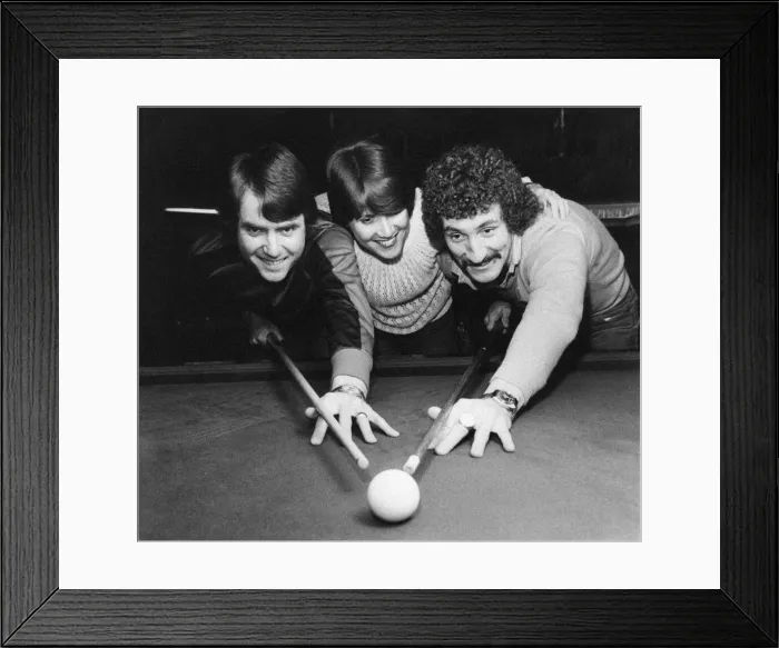 Framed Print : Terry McDermott, Liverpool Midfielder, pictured with girlfriend Val Wilcock Framed Print : Terry McDermott, Liverpool Midfielder, pictured with girlfriend Val Wilcock