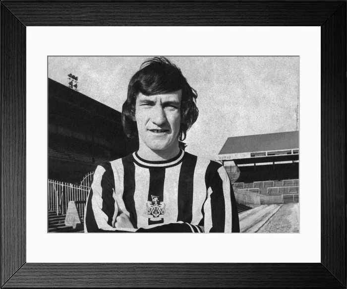 Framed Print : Terry McDermott, Newcastle United player, 13th February 1973. Poor Quality Print Framed Print : Terry McDermott, Newcastle United player, 13th February 1973. Poor Quality Print