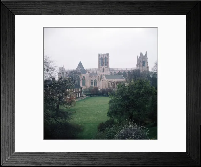 Framed Print : York Minster in York, North Yorkshire. April 1974 Framed Print : York Minster in York, North Yorkshire. April 1974