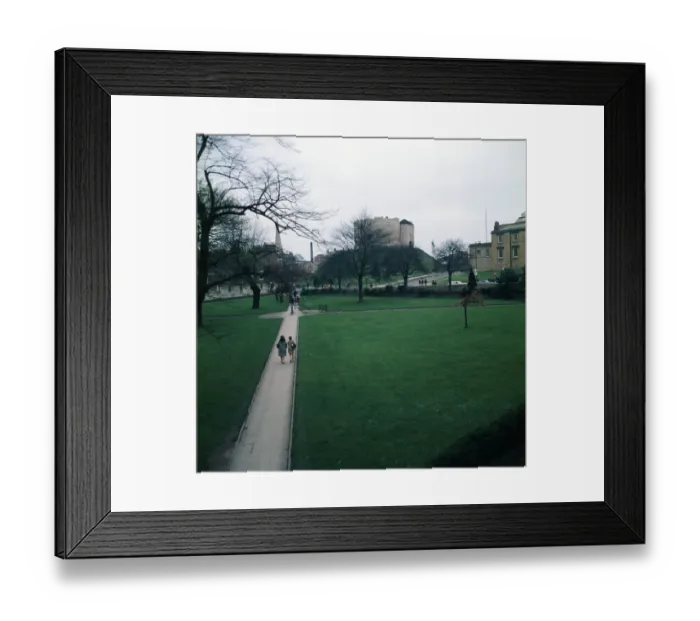 Framed Print : Cliffords Tower, York, Yorkshire. April 1974 Framed Print : Cliffords Tower, York, Yorkshire. April 1974