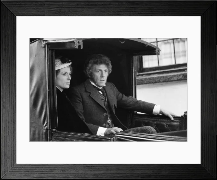 Framed Print : Filming the new series of The Onedin Line. Filming on location in Falmouth