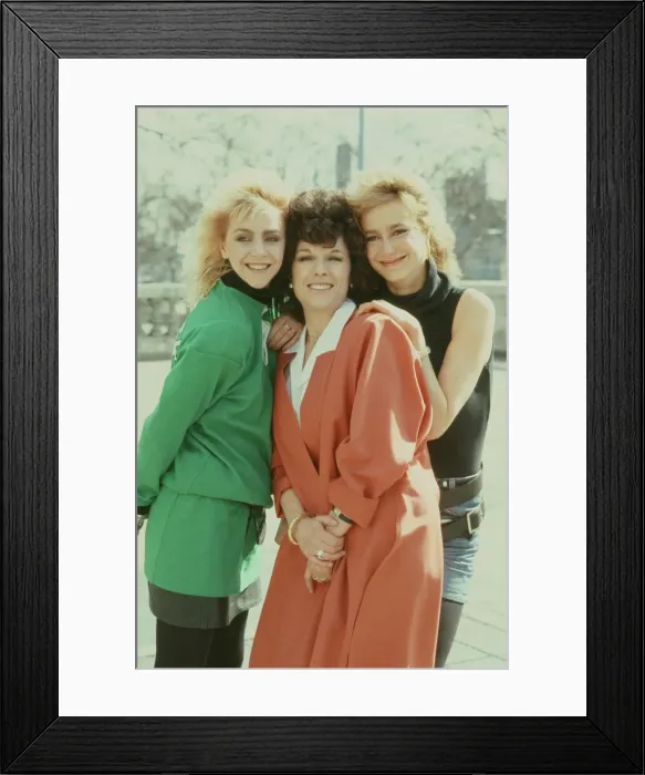 Framed Print : The cast of CATS Eyes. TV Detective series. C. A. T. S Framed Print : The cast of CATS Eyes. TV Detective series. C. A. T. S