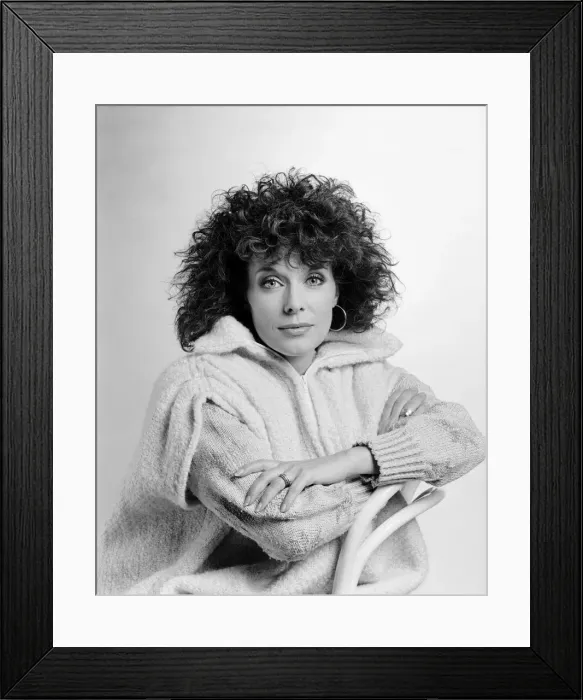 Framed Print : Jill Gascoine. Television actress, best known for her role as Detective Inspector Maggie Framed Print : Jill Gascoine. Television actress, best known for her role as Detective Inspector Maggie