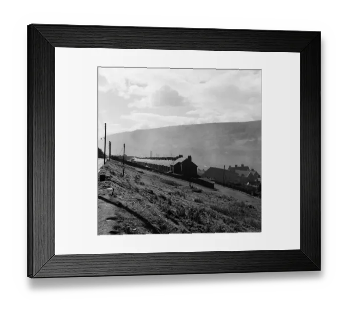 Framed Print : Tredegar, Blaenau Gwent, Wales. Located within the historic boundaries of Monmouthshire