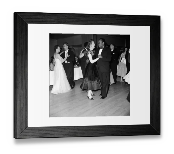 Framed Print : Seretse Khama and his wife Ruth Williams Khama at the National Spastics Society Christmas Framed Print : Seretse Khama and his wife Ruth Williams Khama at the National Spastics Society Christmas