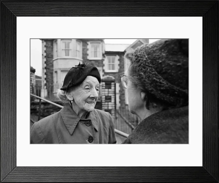 Framed Print : Abertillery, the largest town of the Ebbw Fach valley in what was the historic county of Framed Print : Abertillery, the largest town of the Ebbw Fach valley in what was the historic county of