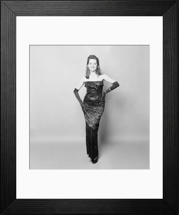 Framed Print : Carol Vorderman, Game Show Co-Host, Studio Pix, 22nd December 1987. Aged 26 years old Framed Print : Carol Vorderman, Game Show Co-Host, Studio Pix, 22nd December 1987. Aged 26 years old