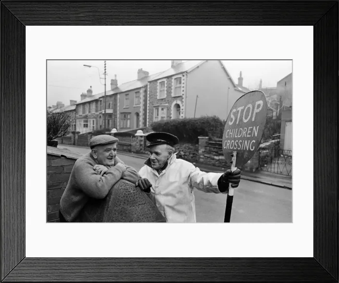 Framed Print : Abertillery, the largest town of the Ebbw Fach valley in what was the historic county of Framed Print : Abertillery, the largest town of the Ebbw Fach valley in what was the historic county of