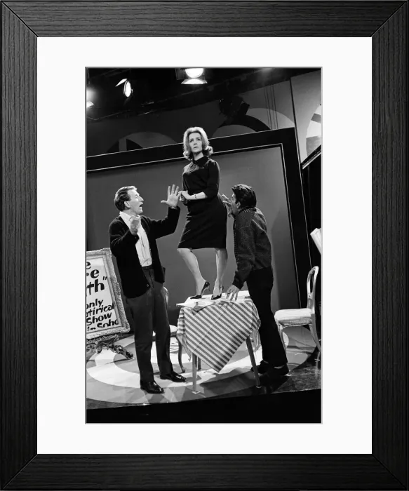 Framed Print : Rehearsals began at the BBC Centre for That Was The Week That Was Framed Print : Rehearsals began at the BBC Centre for That Was The Week That Was