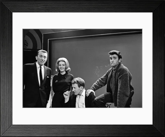 Framed Print : Rehearsals began at the BBC Centre for That Was The Week That Was Framed Print : Rehearsals began at the BBC Centre for That Was The Week That Was