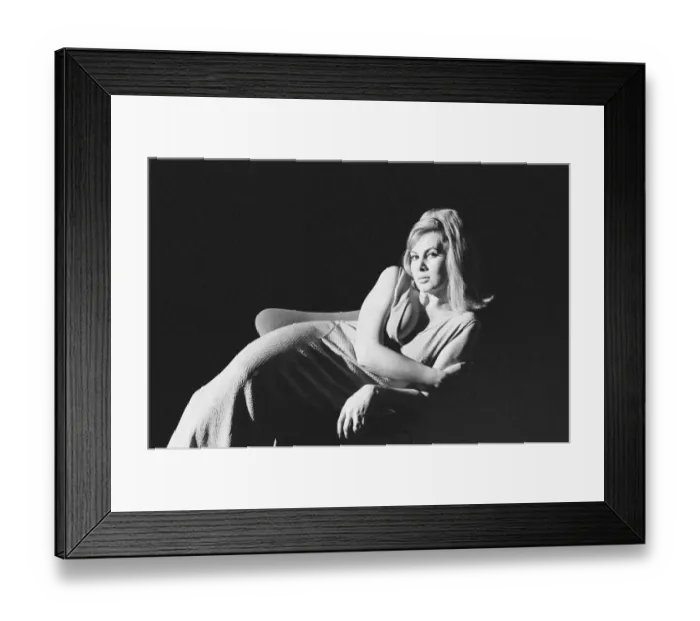 Framed Print : Molly Peters, actress who starred as Nurse Patricia Fearing in 1965 James Bond film