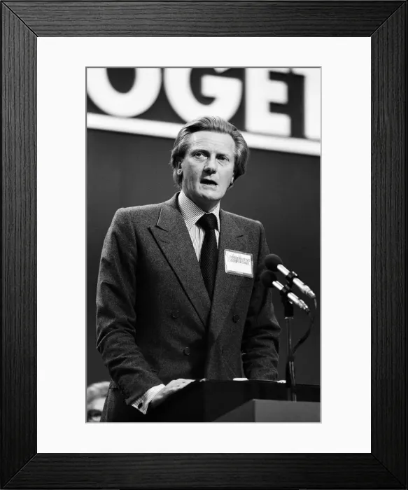 Framed Print : Michael Heseltine, Secretary of State for the Environment Framed Print : Michael Heseltine, Secretary of State for the Environment
