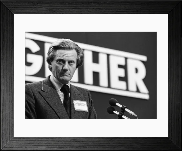 Framed Print : Michael Heseltine, Secretary of State for the Environment Framed Print : Michael Heseltine, Secretary of State for the Environment