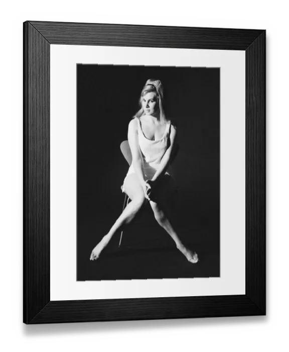 Framed Print : Molly Peters, actress who starred as Nurse Patricia Fearing in 1965 James Bond film