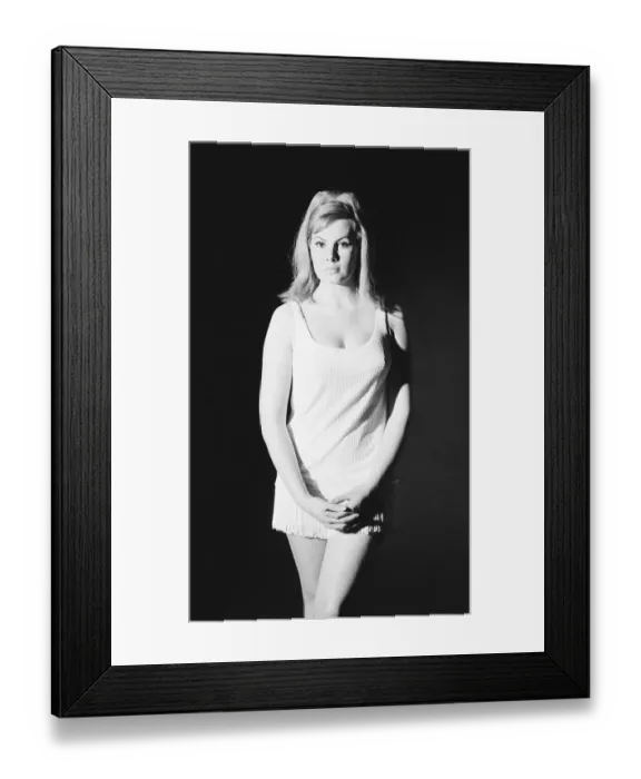 Framed Print : Molly Peters, actress who starred as Nurse Patricia Fearing in 1965 James Bond film Framed Print : Molly Peters, actress who starred as Nurse Patricia Fearing in 1965 James Bond film