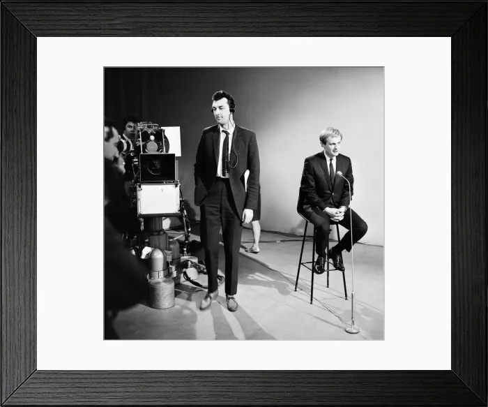 Framed Print : For a brief moment outside the Dorchester Hotel six students from Queen Mary Framed Print : For a brief moment outside the Dorchester Hotel six students from Queen Mary