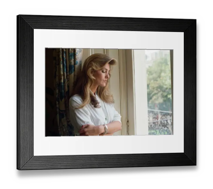 Framed Print : Caroline Tula Cossey, a model who is a transgender women Framed Print : Caroline Tula Cossey, a model who is a transgender women
