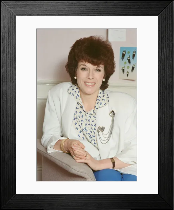 Framed Print : Jill Gascoine. Television actress, best known for her role as Detective Inspector Maggie Framed Print : Jill Gascoine. Television actress, best known for her role as Detective Inspector Maggie