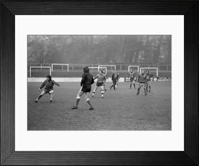 Framed Print : Darlington Football Club. 1973 Framed Print : Darlington Football Club. 1973