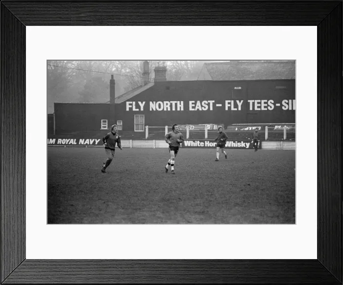 Framed Print : Darlington Football Club. 1973 Framed Print : Darlington Football Club. 1973