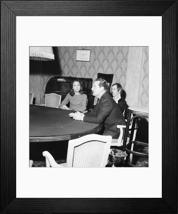 Framed Print : The Avengers Line, Fashion Show at The Palm Beach Casino, London, 4th January 1967 Framed Print : The Avengers Line, Fashion Show at The Palm Beach Casino, London, 4th January 1967