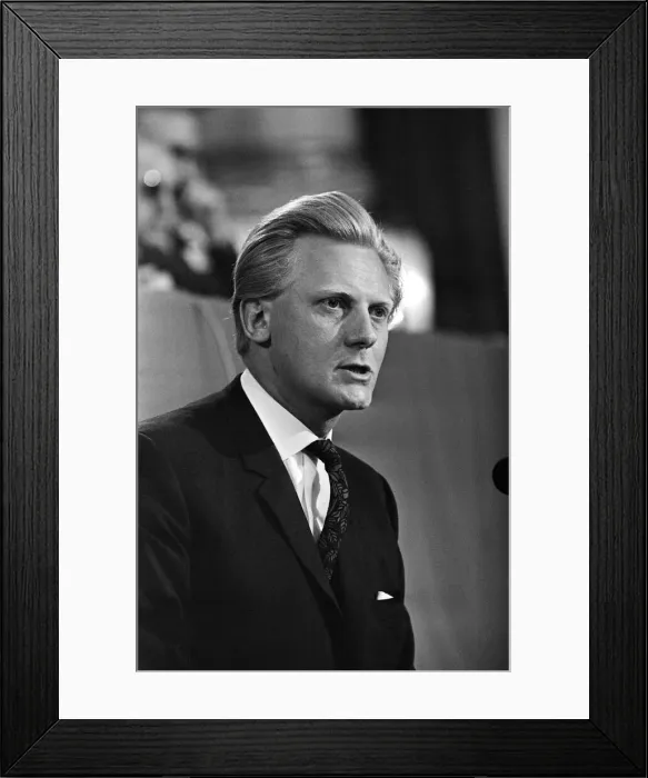 Framed Print : Michael Heseltine speaking at the Tory Party Conference. October 1966 Framed Print : Michael Heseltine speaking at the Tory Party Conference. October 1966