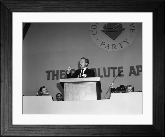 Framed Print : Michael Heseltine, Secretary of State for the Environment Framed Print : Michael Heseltine, Secretary of State for the Environment