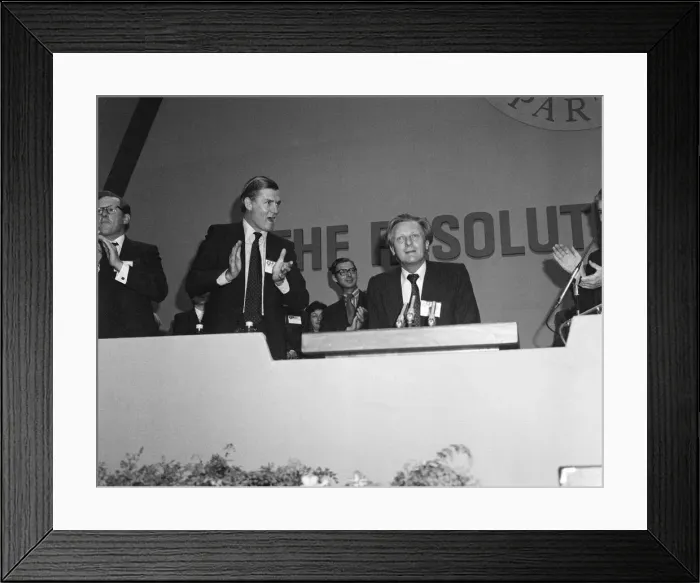 Framed Print : Michael Heseltine, Secretary of State for the Environment Framed Print : Michael Heseltine, Secretary of State for the Environment