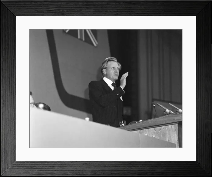 Framed Print : Michael Heseltine, Secretary of State for the Environment Framed Print : Michael Heseltine, Secretary of State for the Environment