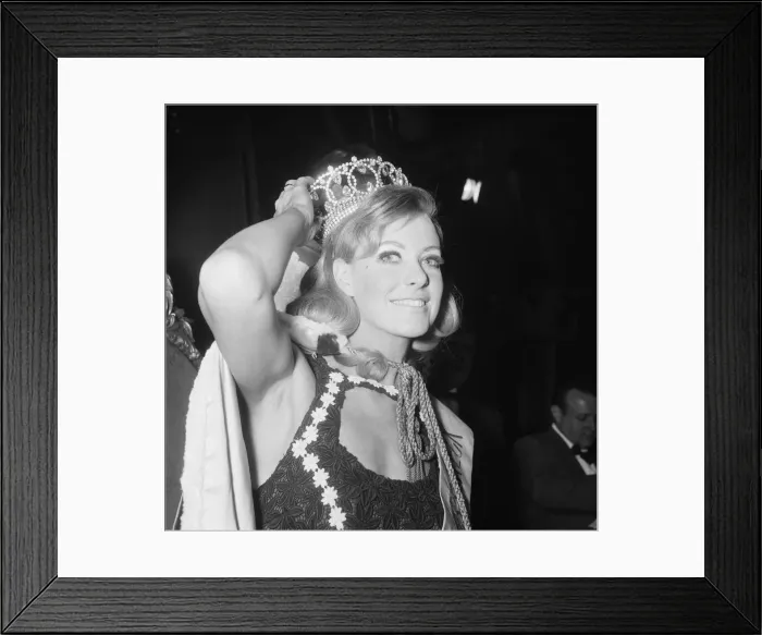 Framed Print : Miss England Beauty Competition 1968, the Lyceum Ballroom, London, Friday 26th April 1968