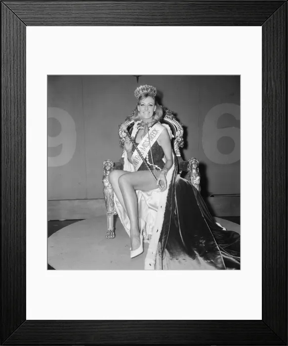 Framed Print : Miss England Beauty Competition 1968, the Lyceum Ballroom, London, Friday 26th April 1968