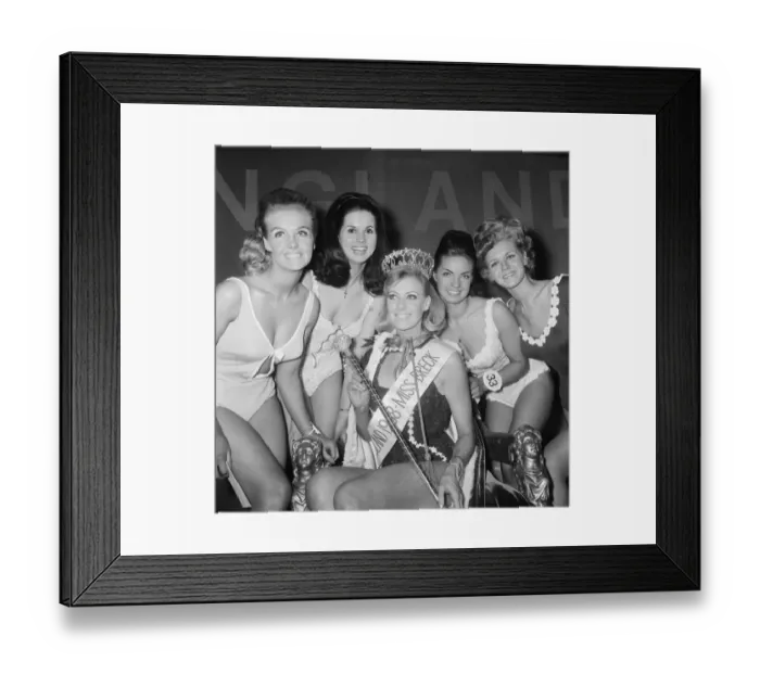 Framed Print : Miss England Beauty Competition 1968, the Lyceum Ballroom, London, Friday 26th April 1968 Framed Print : Miss England Beauty Competition 1968, the Lyceum Ballroom, London, Friday 26th April 1968