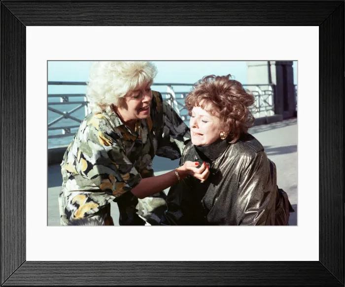 Framed Print : The cast of Coronation Street filming scenes for death of Alan Bradley Framed Print : The cast of Coronation Street filming scenes for death of Alan Bradley