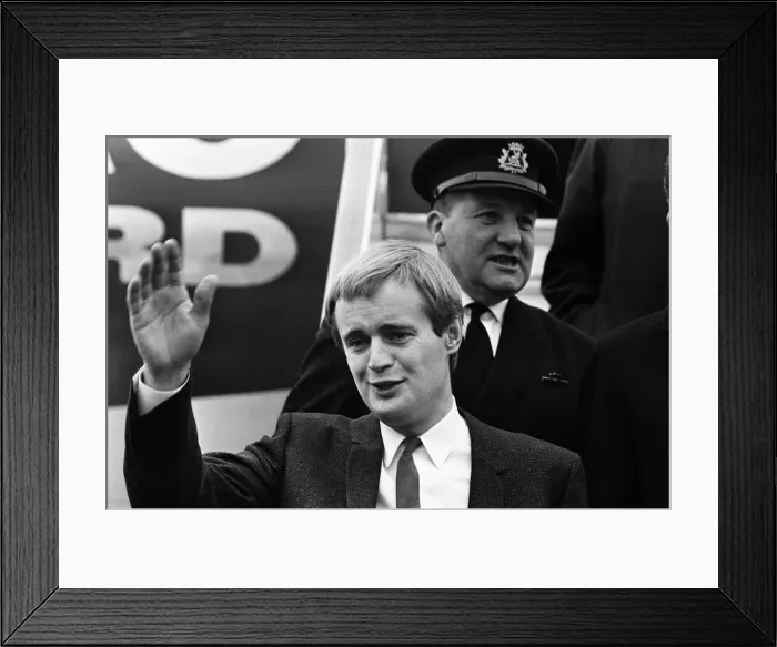 Framed Print : David McCallum, actor who plays the role of secret agent Illya Kuryakin in NBC show Framed Print : David McCallum, actor who plays the role of secret agent Illya Kuryakin in NBC show