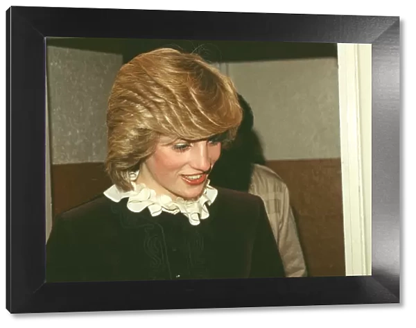 Princess Diana meets and greets the people of Handsworth, West Midlands